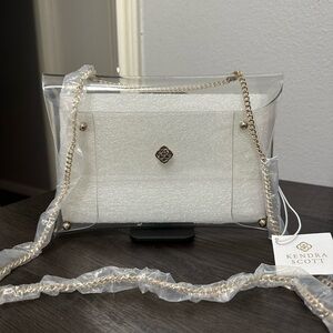 Kendra Scott clear crossbody